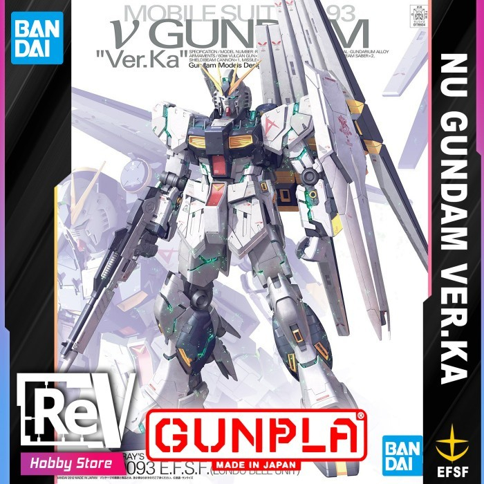 MG RX-93 NU GUNDAM / V GUNDAM Ver Ka BANDAI MASTER GRADE 1/100
