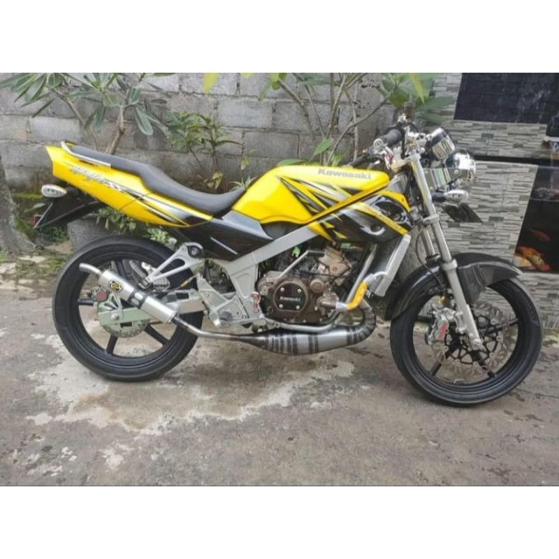Knalpot Pekajaman Muffer Original Jogja Ninja R RR SS Galvanis Almu