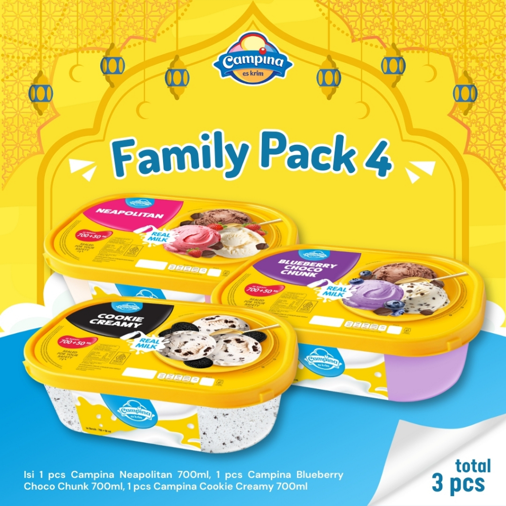 

Campina Family Pack 4 - Es Krim