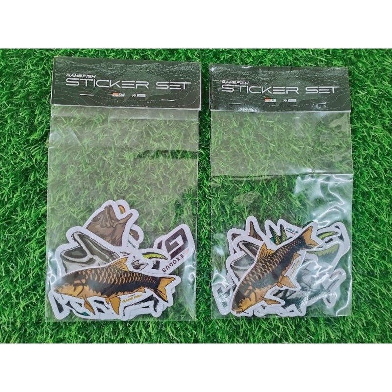 

EXODUS GAMEFISH STICKER SET