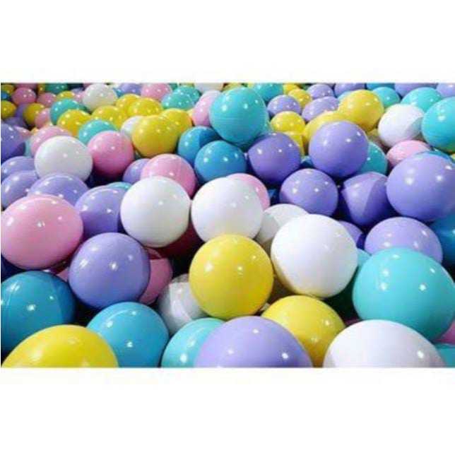 Mandi Bola Anak Warna Warni Pastel Bola Bola Plastik