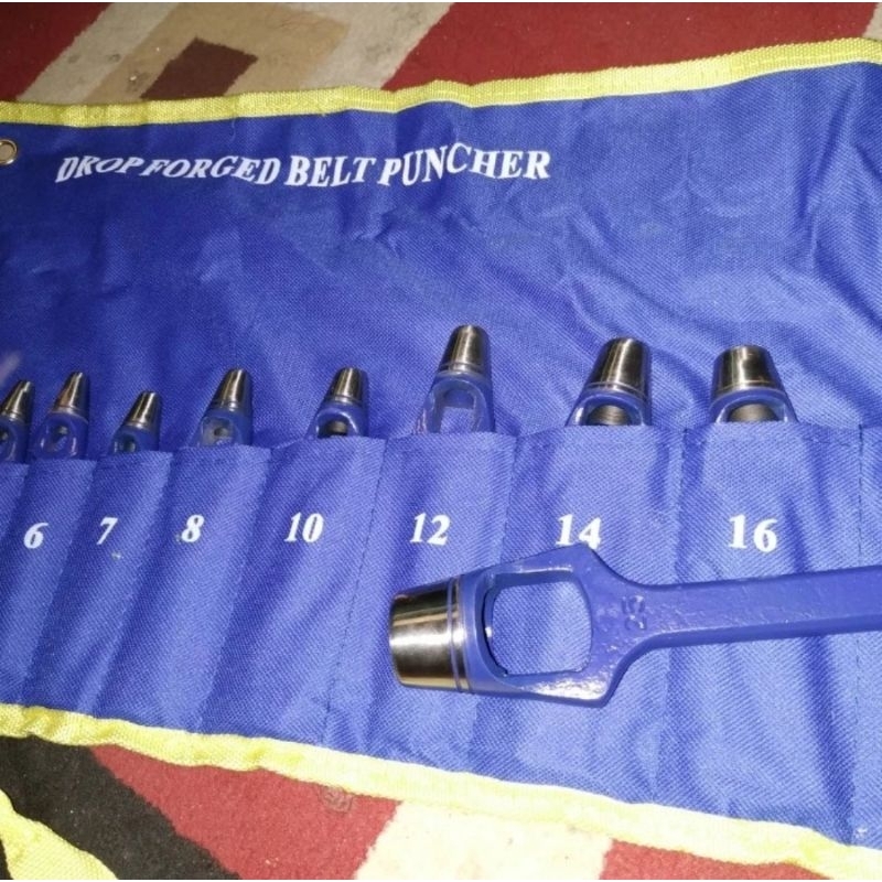 

Alat Pembolong Plat Plong Set - Hollow Punch Set 14 Pcs