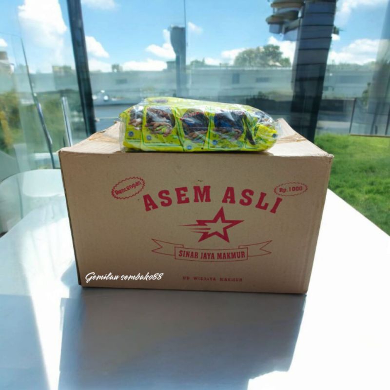 

1 DUS ISI 360 PCS NEW ASAM JAWA KEMASAN 35 GRAM / ASEM / ASEM JAWA