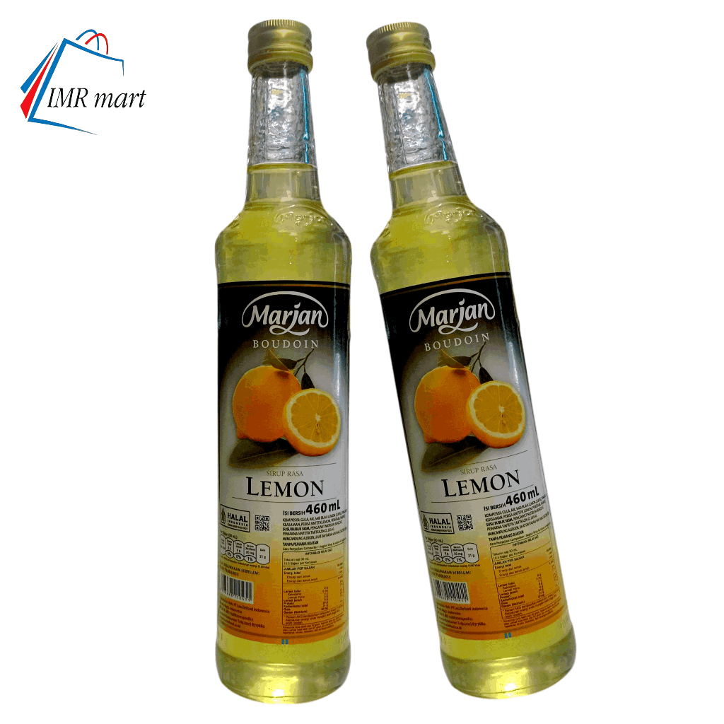 

Marjan Boudoin Syrup Rasa Lemon 460 Ml