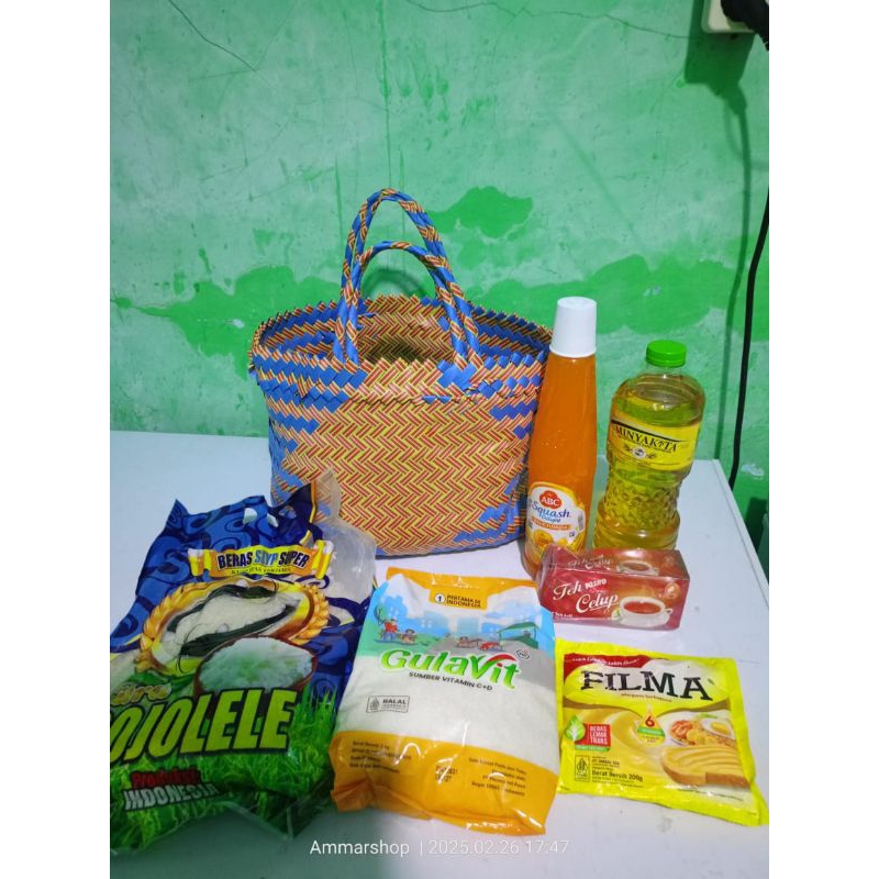 

Paket Sembako Munggahan Anyaman