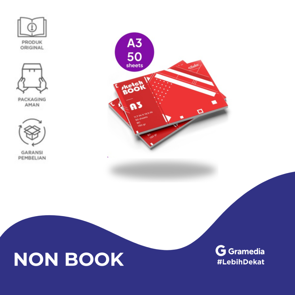 

Estudee Sketch Book A3 I - Gramedia Jember