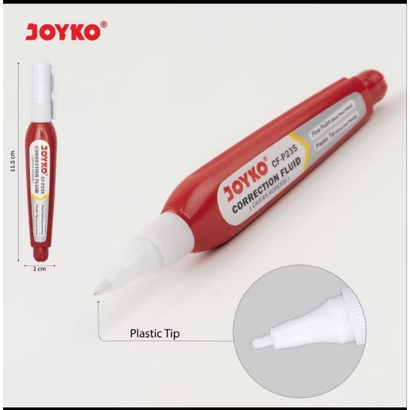 

1 PCS TIPEX CAIR JOYKO CF-P235 / TIP X CAIRAN KOREKSI JOYKO CF-P235 GROSIR