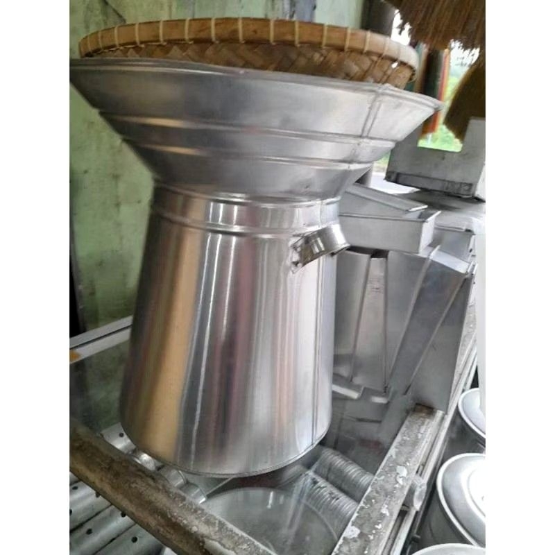 Seeng dandang almunium & kukusan bambu