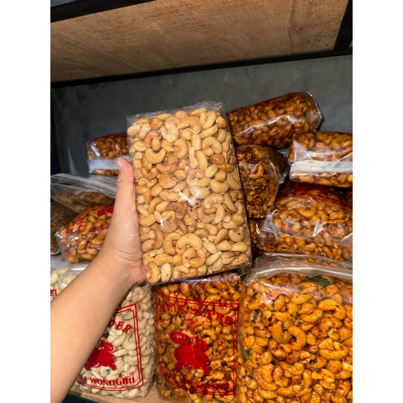 

(PROMO) KACANG METE WONOGIRI GORENG KEMASAN 1kg