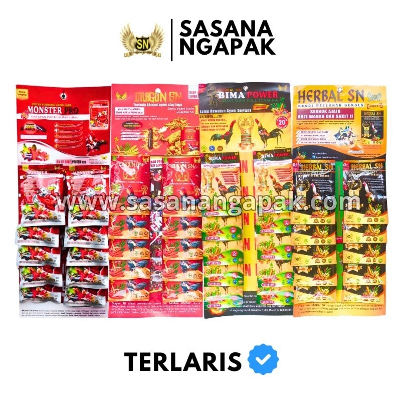 yochinn - Ayam Laga Monster Pro Bima Power Dragon SN dan Herbal SN Original
