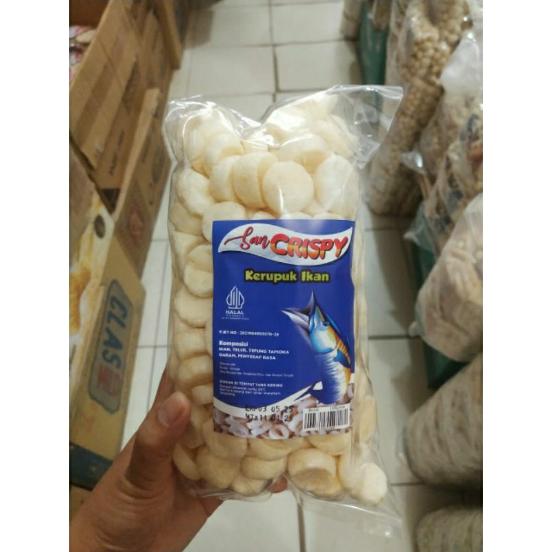 

KERUPUK / KEMPLANG KOIN PANGKALPINANG HALAL,ENAK,MANTAP DAN GURIH.