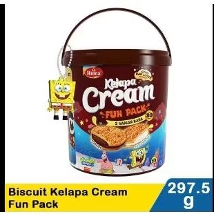 

Roma biscuit kelapa cream fun pack tps 297.5 gr