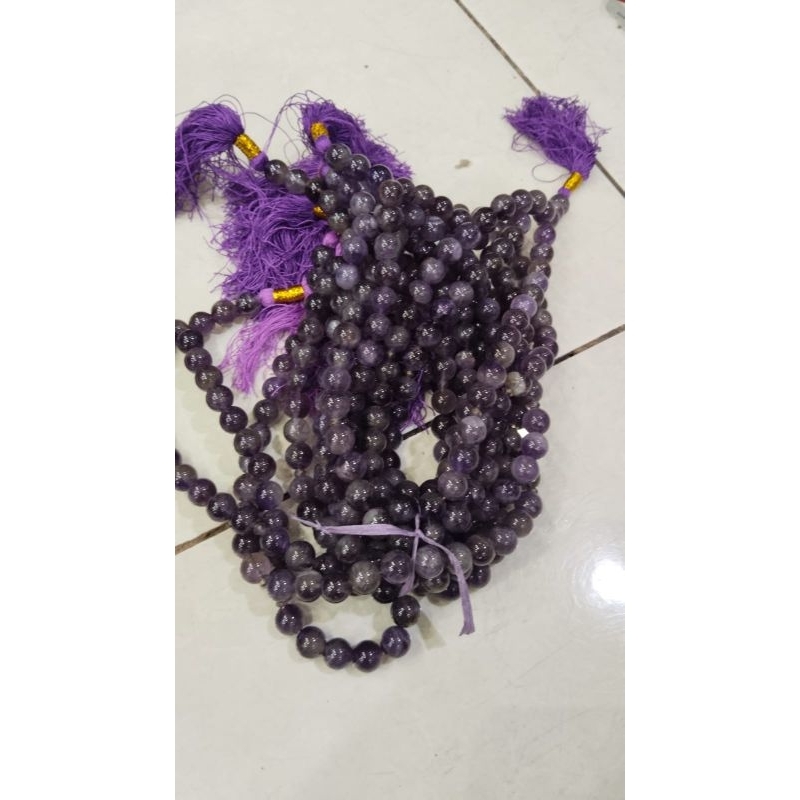tasbih 33 batu kecubung