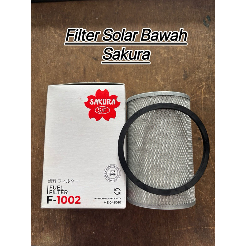 Filter solar bawah sakura F1002 Filter solar bawah sakura F-1002 fuel filter f1002 filter solar bawa