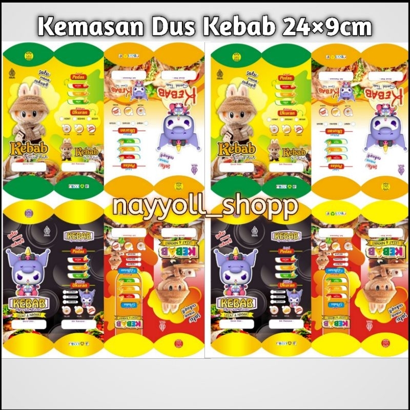 

Kemasan Kebab Kertas 24×9cm / Packaging Kebab / Dus Kebab / Wadah Kebab / Tempat Kebab / Bungkus Kebab /