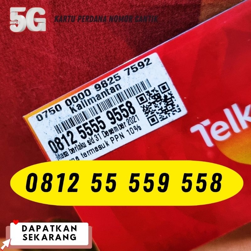 KARTU PERDANA NOMOR CANTIK SIMPATI TELKOMSEL 4G 5G NOCAN SIMPATI TELKOMSEL KWARTED TRIPLE NOMER CANT