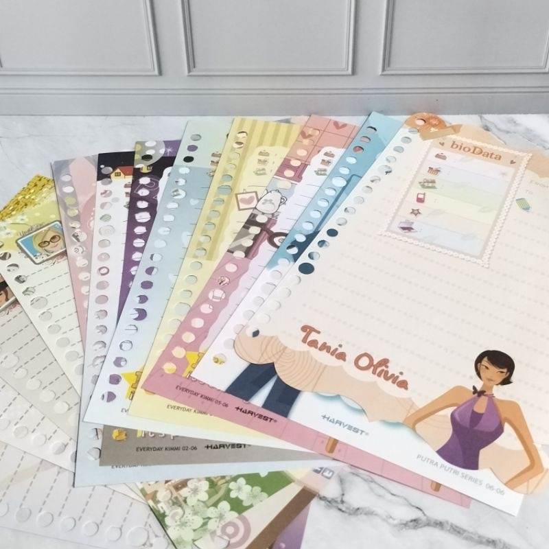 

Isi Binder Loose Leaf A5 Gambar Harvest 12 Lembar