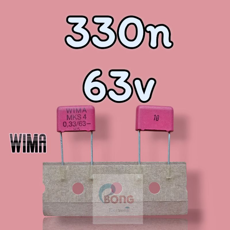 330n 63v / 330 n 63 V / 0.33uF 63V WIMA MKS - 4