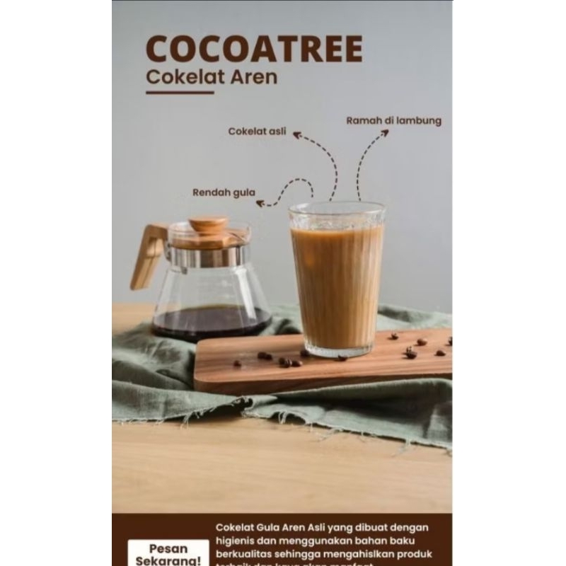 

Coklat cocoatre natural 500 gram