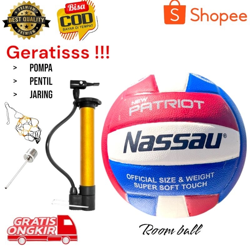 Bola Voli Murah Bola Voli Anak Bola Voli Size 5 Bola Voli Anak Bonus Pentil Dan Jaring