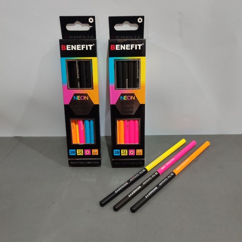 

1 Pak Pensil 2B Benefit Isi 12 Pcs