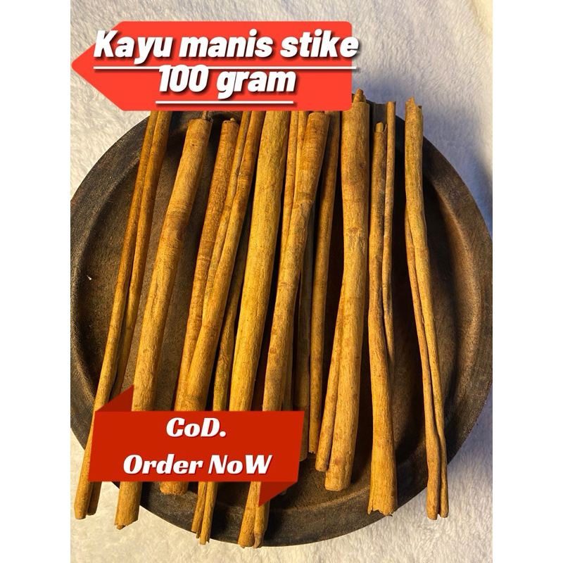 

Kayu manis 100gr / cinnamon stik / rempah