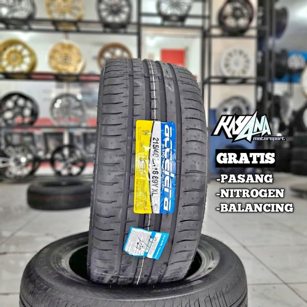 Ban Mobil Ukuran 215/40 R18 Merk Accelera PHI Ban Ring 18 - Toko Ban Mobil Jogja