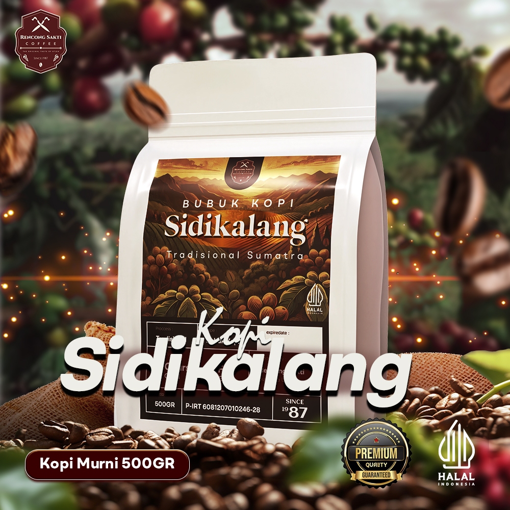 

Kopi Sidikalang Spesial Blend Sumatra Coffee | Kopi Saring | Kopi Tubruk | Kopi Hitam | bubuk kopi