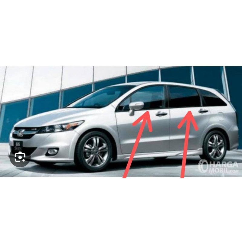 karet pelipit kaca luar water strip kaca mobil honda stream