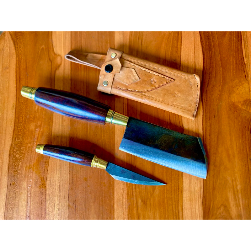 set blakas MINI 13 cm dan mutik/ pisau dapur