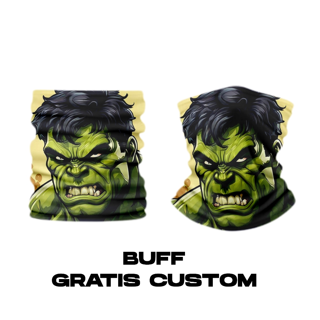 Buff Custom hulk printing 3D