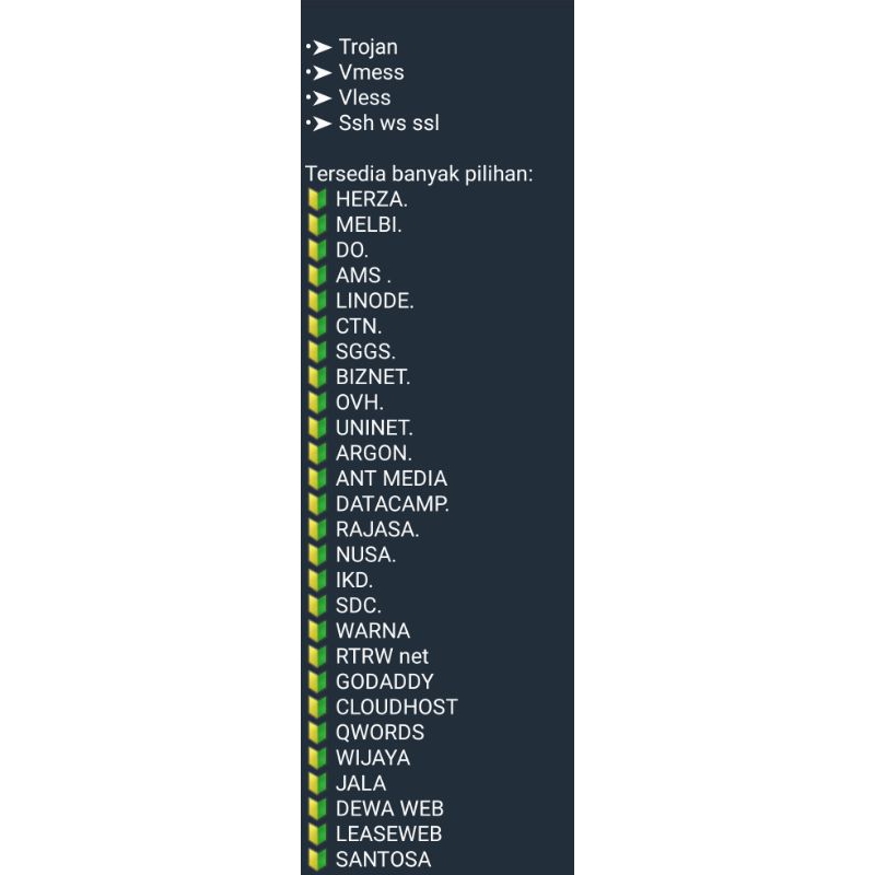 vmess Trojan ssh v2ray