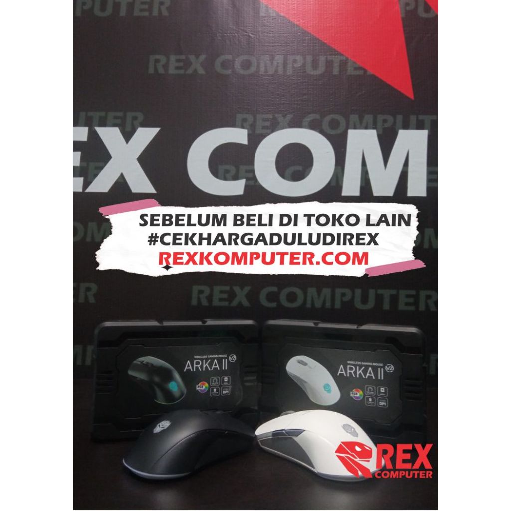 MOUSE WIRELLES REXUS ARKA II RX 107