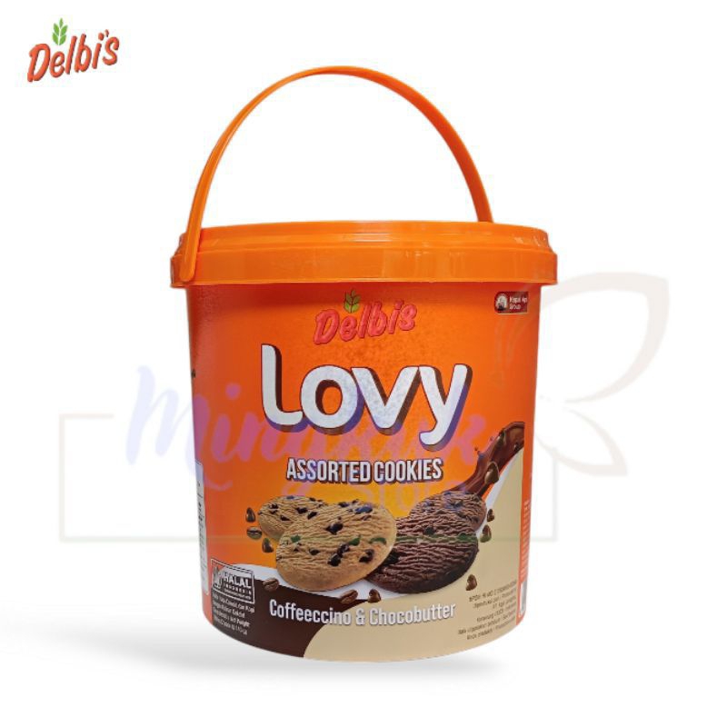 

Delbi's Lovy Assorted Cookies Jar / ember 280gr