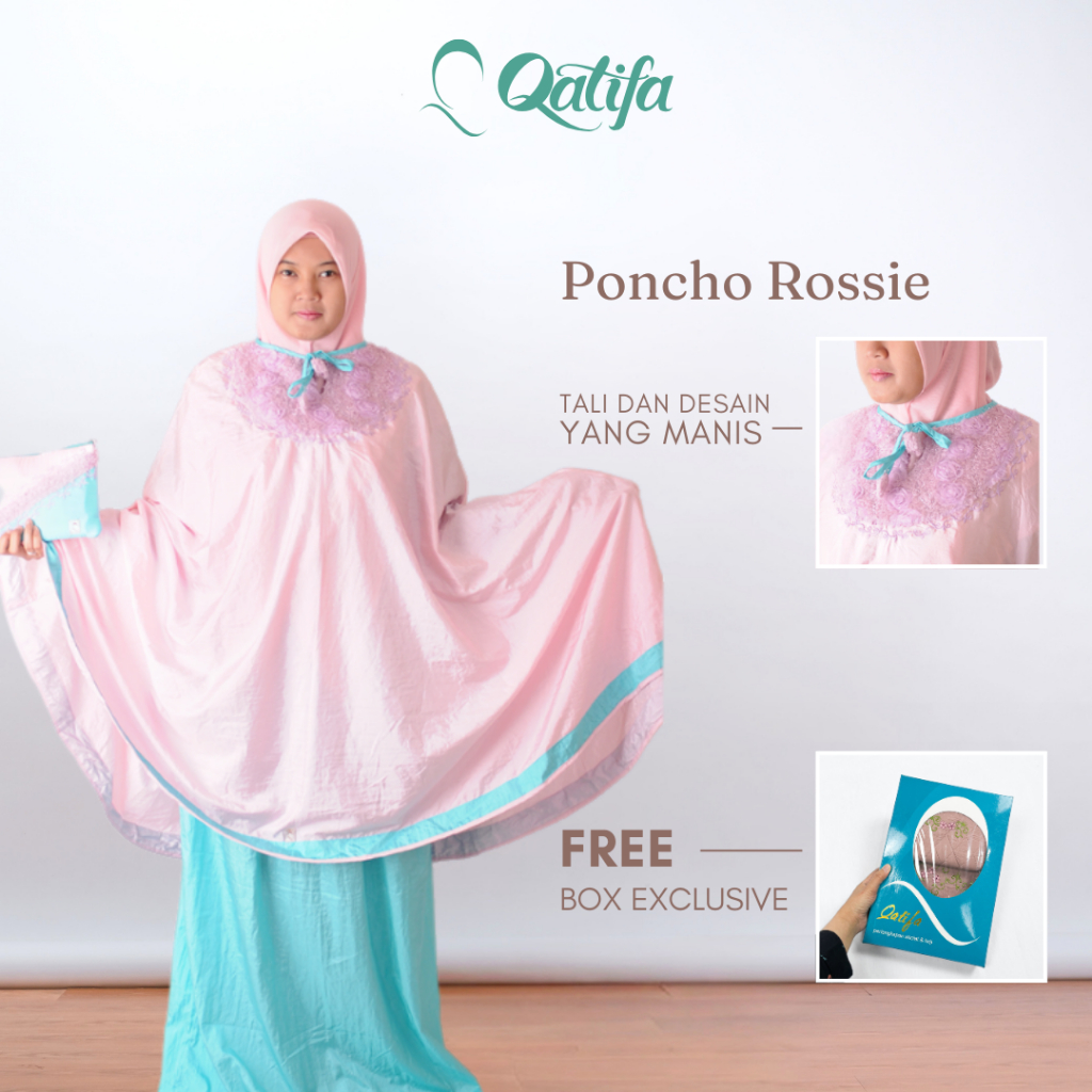 Mukena Parasut Mewah Premium Motif Traveling JumboMukena Poncho  Murah Dan Bagus Terbaru Parasit Tan