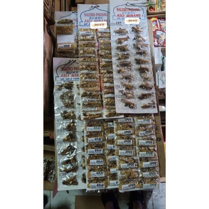 

Salero padang bumbu minang, bumbu instant, bumbu rendang, bumbu opor, bumbu sop, bumbu semur, bumbu soto, bumbu gulai