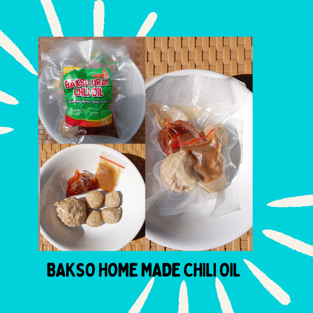 

bakso urat chilli oil endul maknyus home made