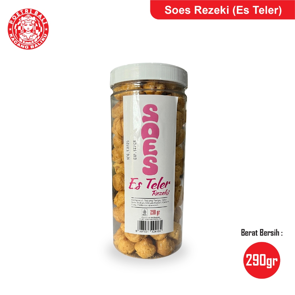 

Poetri Bali Kue Soes Rezeki Es Teler 290gr
