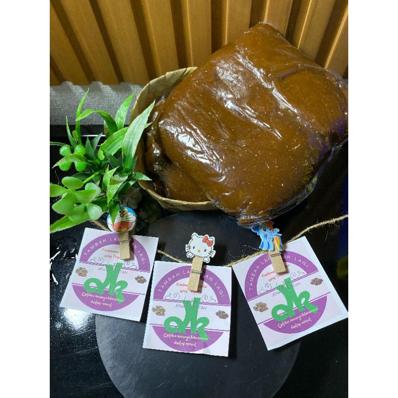 

(TERENAK) Jenang Ketan Khas Purbalingga / Dodol | 1 Kg | Jenang Free Stiker