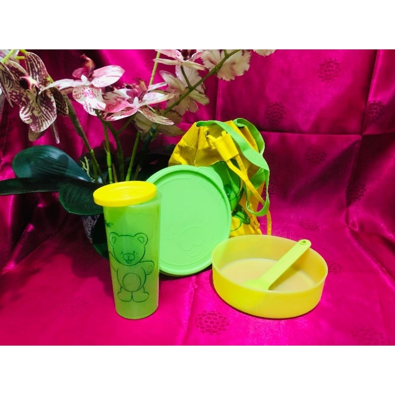 PROMO Lunch Bowl Set Anak Tupperware | Tiwi Fun Set Tupperware