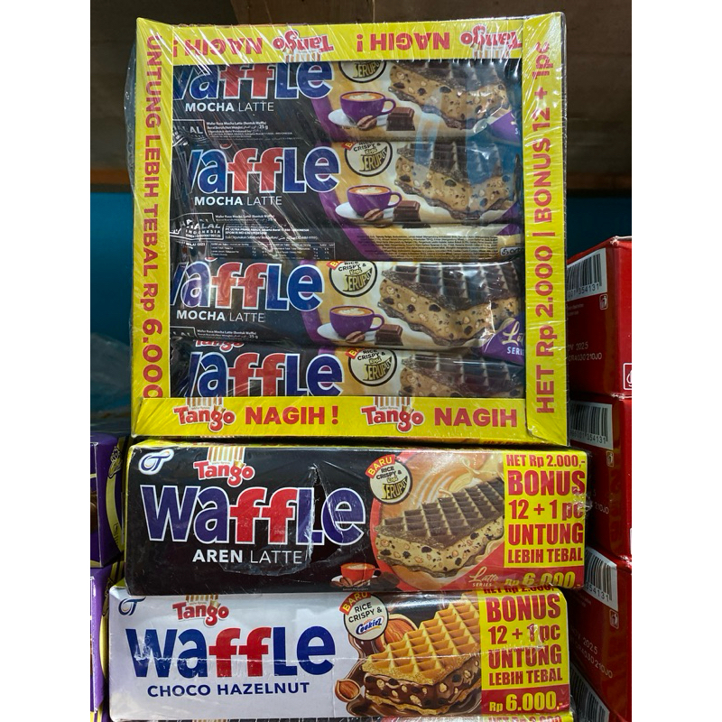 

WAFFLE TANGGO ISI 12+1pcs