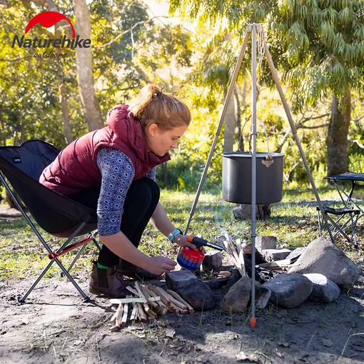 ADJUSTABLE COOKING TRIPOD NATUREHIKE NH19CJ004