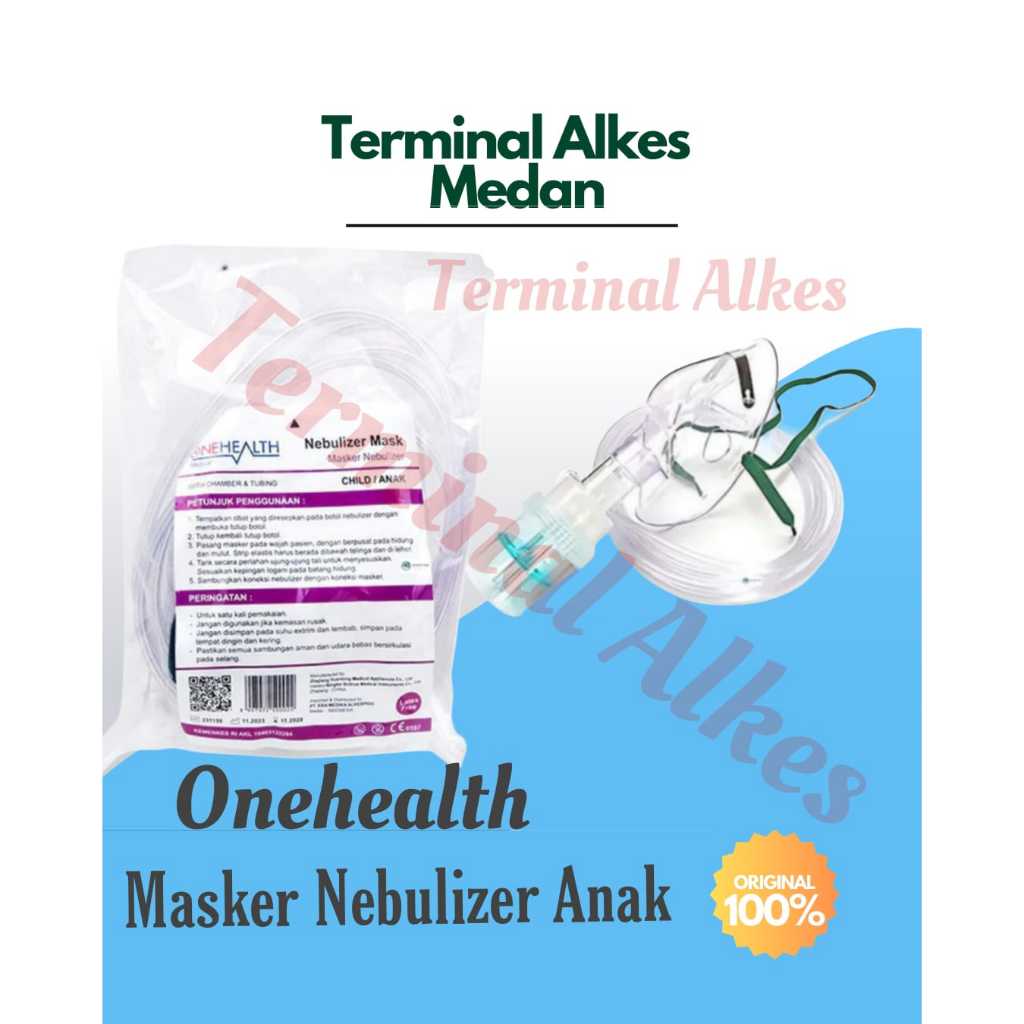 Masker Nebulizer Onehealth Anak
