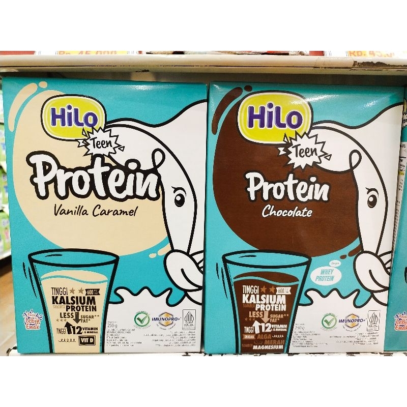 

HiLo Teen Susu Bubuk Remaja tinggi protein 250gr