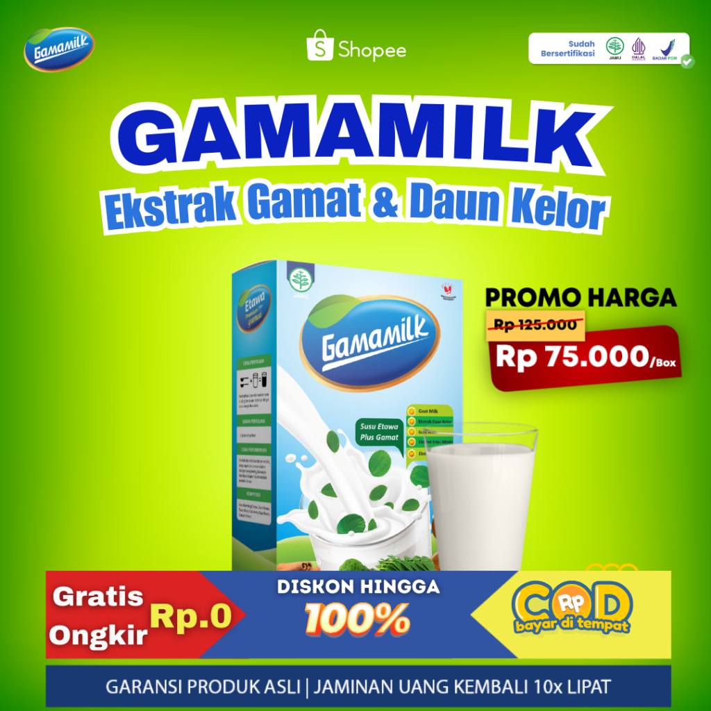

GAMAMILK - Membantu Memelihara Kesehatan