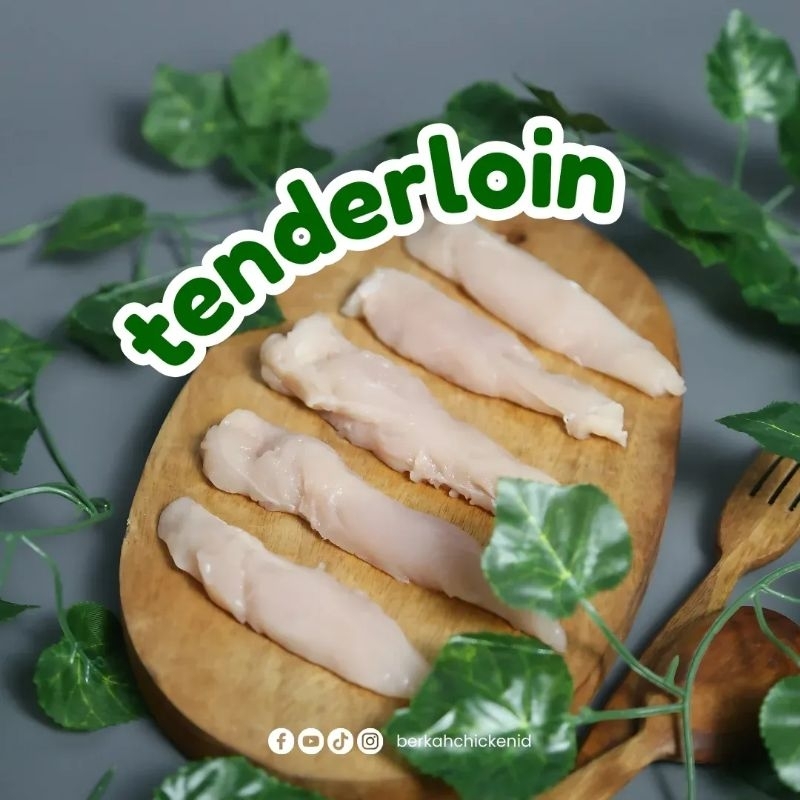 

Tenderloin Berkah Chicken Organic Dada FILLET Ayam Organik