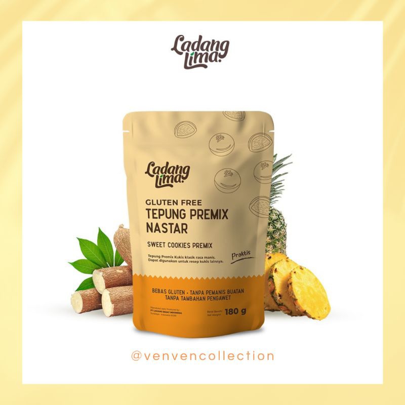 

Tepung Premix Nastar Praktis, Healthy, Easy & Gluten Free