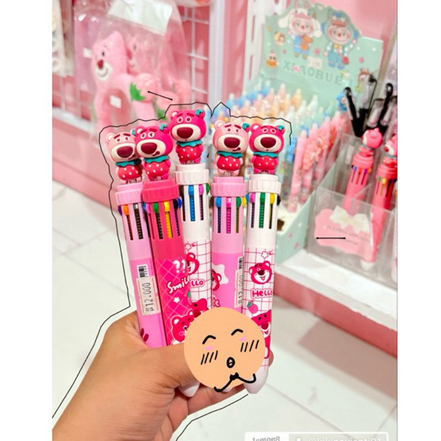 

Pulpen 10 warna lotso