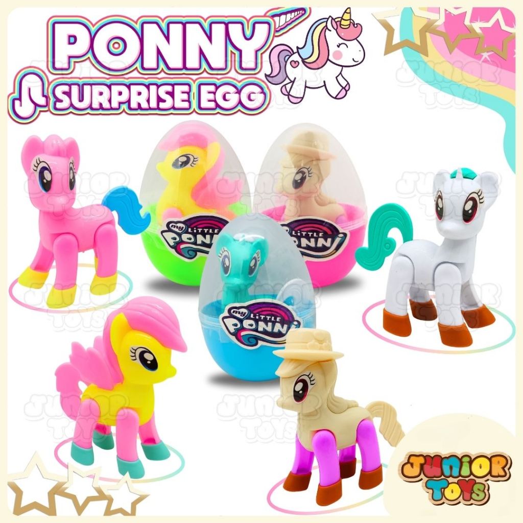 Mainan Kuda Transformasi Surprise Egg Little Pony