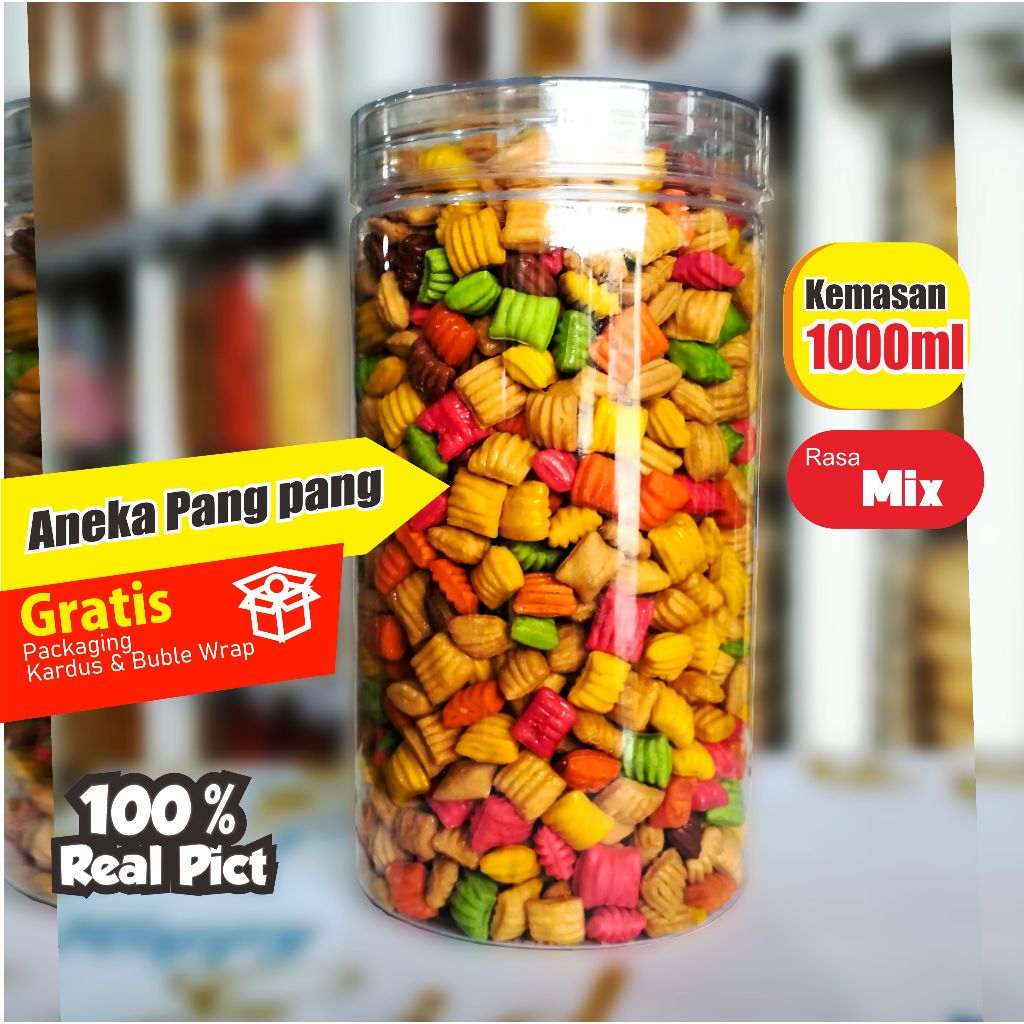 

Pang pang snack aneka rasa Original, Manis, Pedas, Pedas Manis, Cokelat, Mix